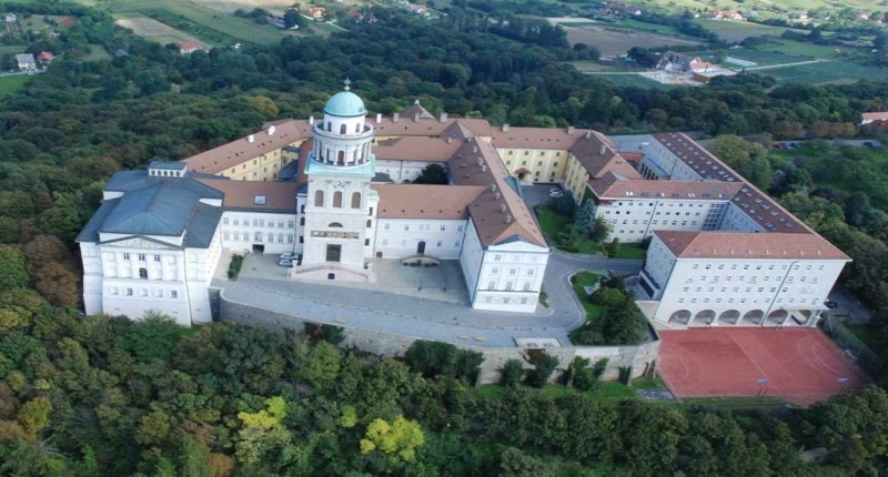 Hungary The Benedictine monastery of Pannonhalma
