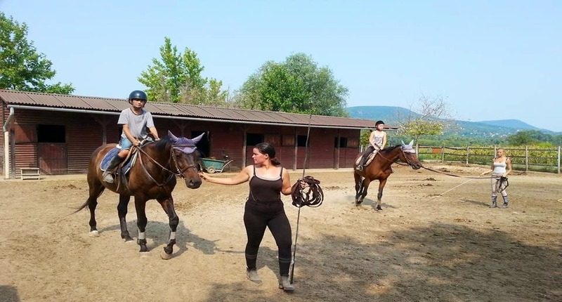 Hungary Horse riding near Budapest